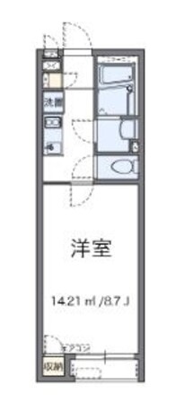 クレイノセルクルIIの物件間取画像